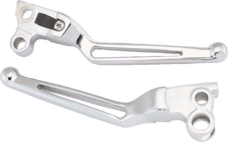 Bikers Choice 82-95 Big Twin & XL Chrome Custom Slotted Lever Set